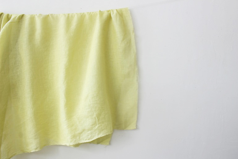 LINNET Natural dye Linen ナチュラル・ダイ・リネン 